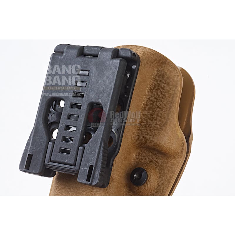Gk tactical 0305 kydex holster for model 17 / 18c / 19 - de