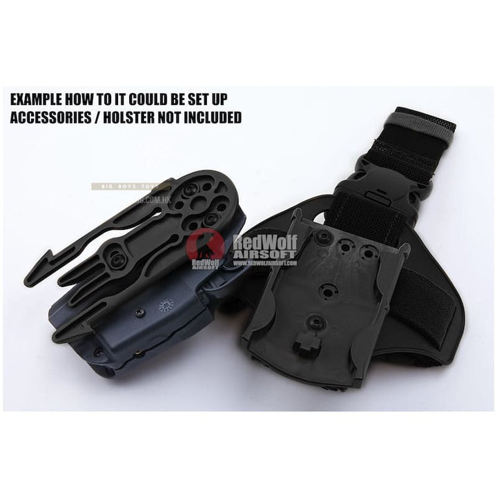 GK Tactical 0305 ML16 Molle Lock - Black - Bang Bang Airsoft