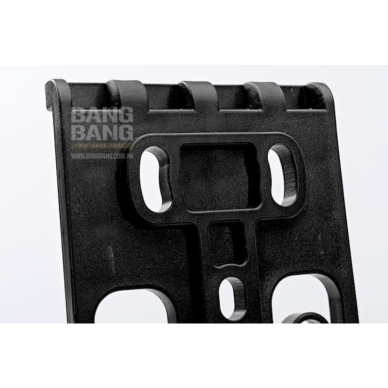 GK Tactical 0305 QL19 Quick Lock Holster Fork - Black - Bang Bang Airsoft