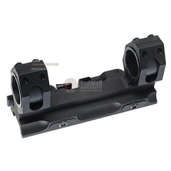 Gk tactical 25 / 30mm qd dual scope mount - bk free shipping