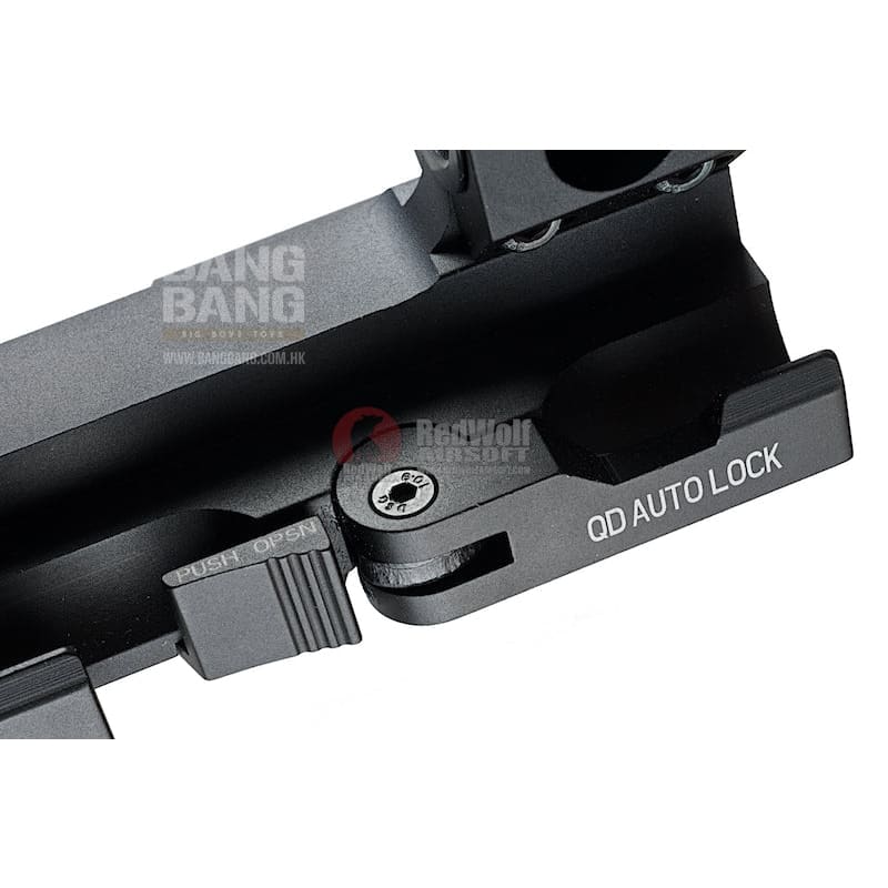 GK Tactical 25 / 30mm QD Dual Scope Mount - BK - Bang Bang Airsoft