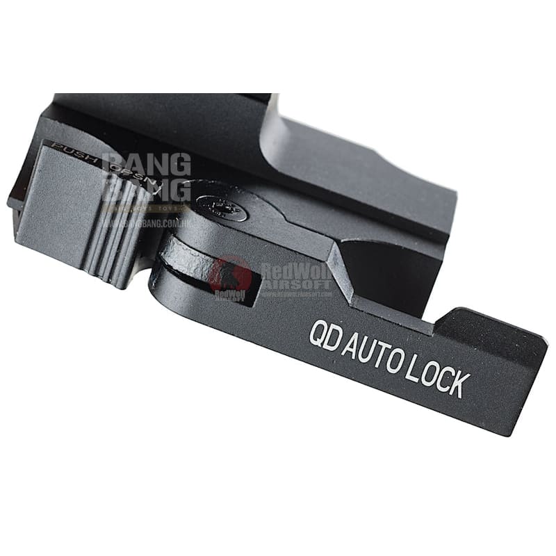 GK Tactical 25 / 30mm QD L - Shaped Scope Mount - BK - Bang Bang Airsoft