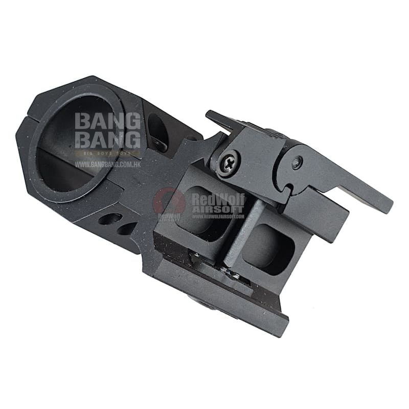 GK Tactical 25 / 30mm QD L - Shaped Scope Mount - BK - Bang Bang Airsoft