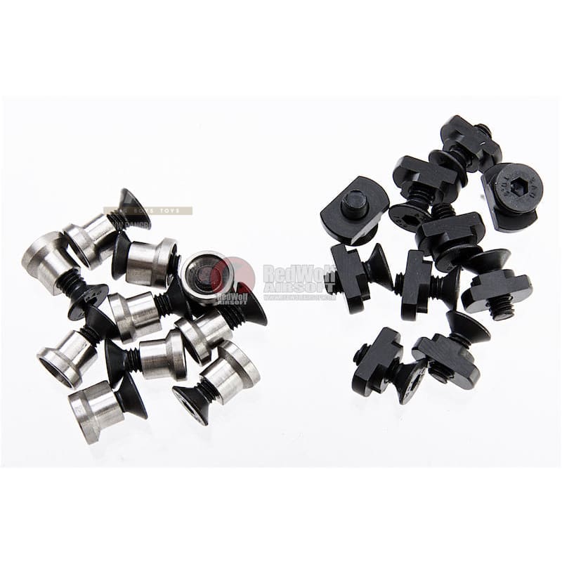 GK Tactical 3 Slot Rail Section for M - Lok & Keymod Rail (5pcs / Set) - Bang Bang Airsoft