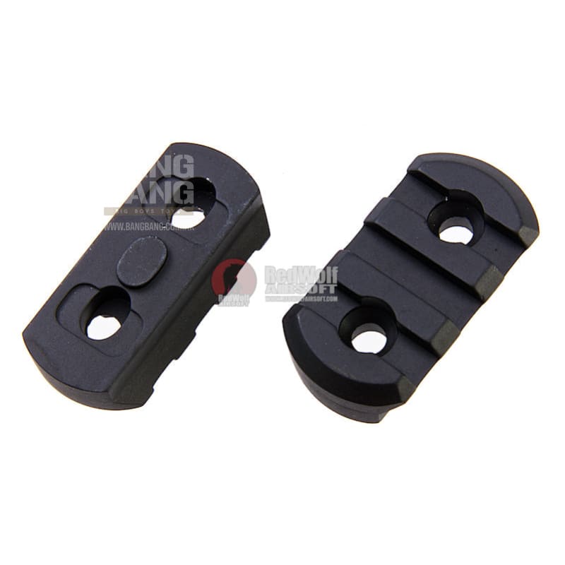 GK Tactical 3 Slot Rail Section for M - Lok & Keymod Rail (5pcs / Set) - Bang Bang Airsoft