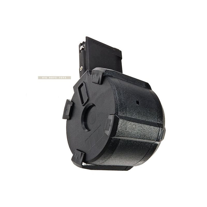 GK Tactical 400rds Drum Magazine for Tokyo Marui MWS M4 GBBR - Black - Bang Bang Airsoft