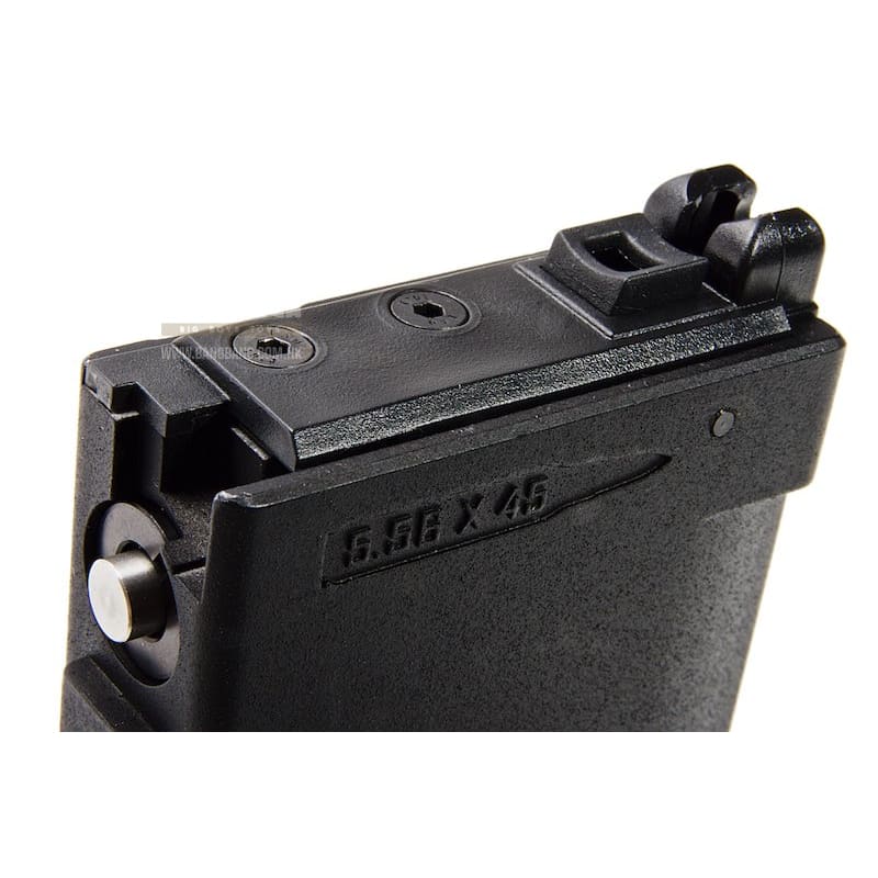 GK Tactical 400rds Drum Magazine for Tokyo Marui MWS M4 GBBR - Black - Bang Bang Airsoft