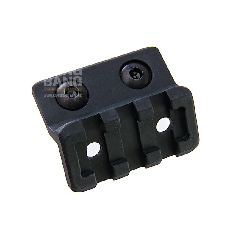 Gk tactical aluminium offset m-lok mount w/ rail - black
