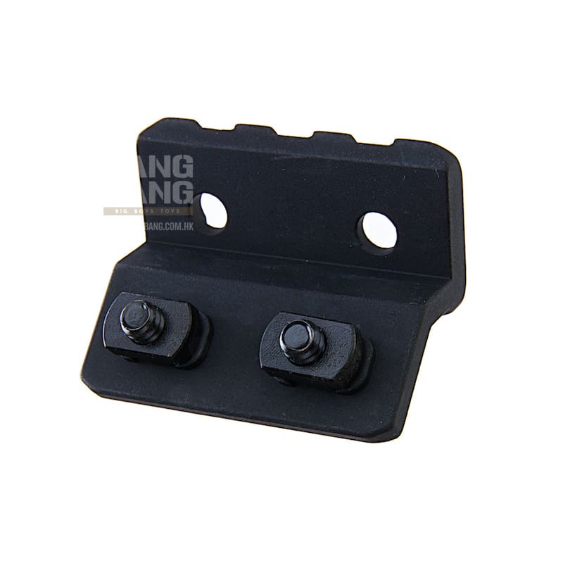 GK Tactical Aluminium Offset M - LOK Mount w/ Rail - Black - Bang Bang Airsoft