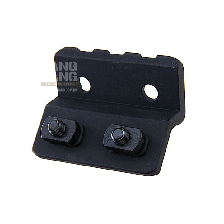GK Tactical Aluminium Offset M - LOK Mount w/ Rail - Black - Bang Bang Airsoft