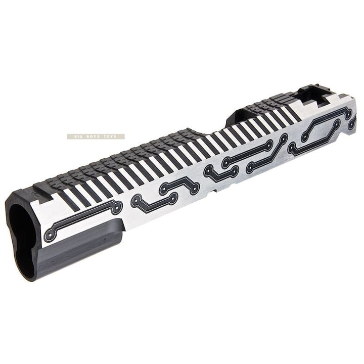 GK Tactical Aluminum SV Future 5.1 Single Slide for Tokyo Marui Hi Capa GBB Series - Black - Bang Bang Airsoft