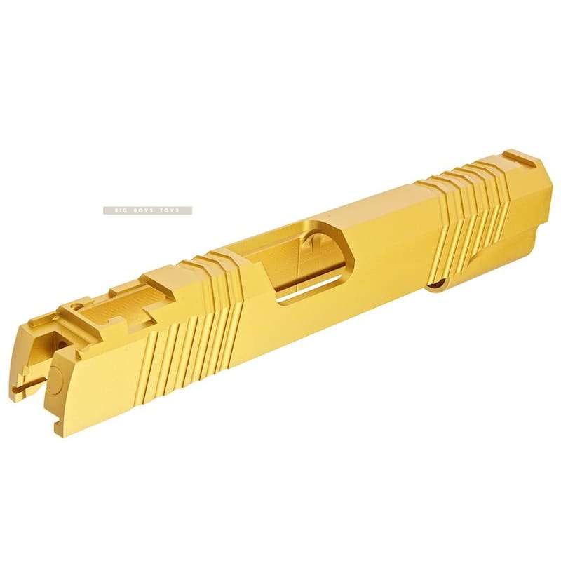 GK Tactical Aluminum SV Standard Slide for Tokyo Marui Hi Capa / 1911 GBB Series - Gold - Bang Bang Airsoft