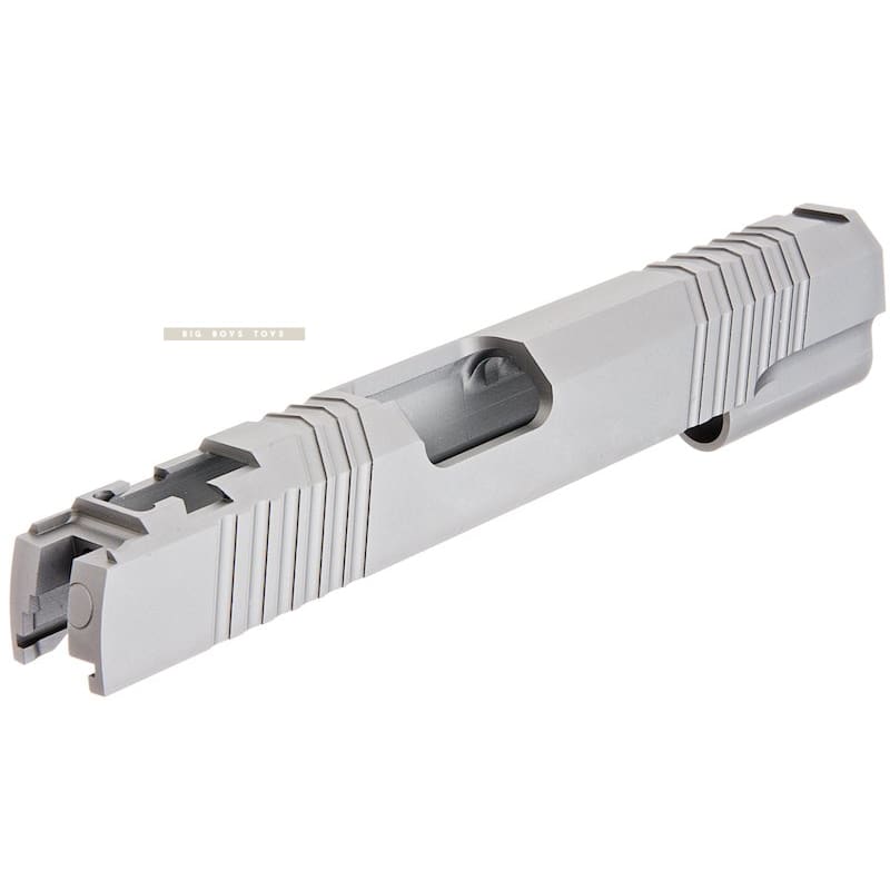 GK Tactical Aluminum SV Standard Slide for Tokyo Marui Hi Capa / 1911 GBB Series - Grey - Bang Bang Airsoft