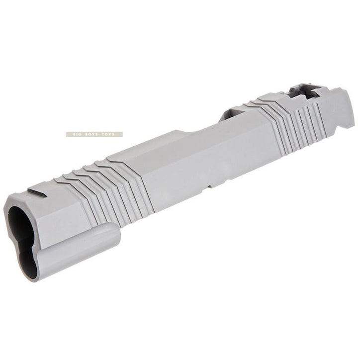 GK Tactical Aluminum SV Standard Slide for Tokyo Marui Hi Capa / 1911 GBB Series - Grey - Bang Bang Airsoft