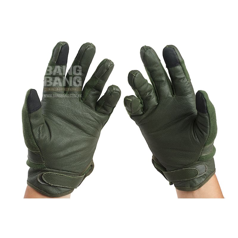 GK Tactical Battalion Gloves (M Size / OD) - Bang Bang Airsoft