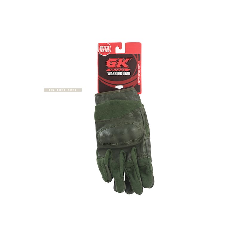 GK Tactical Battalion Gloves (M Size / OD) - Bang Bang Airsoft