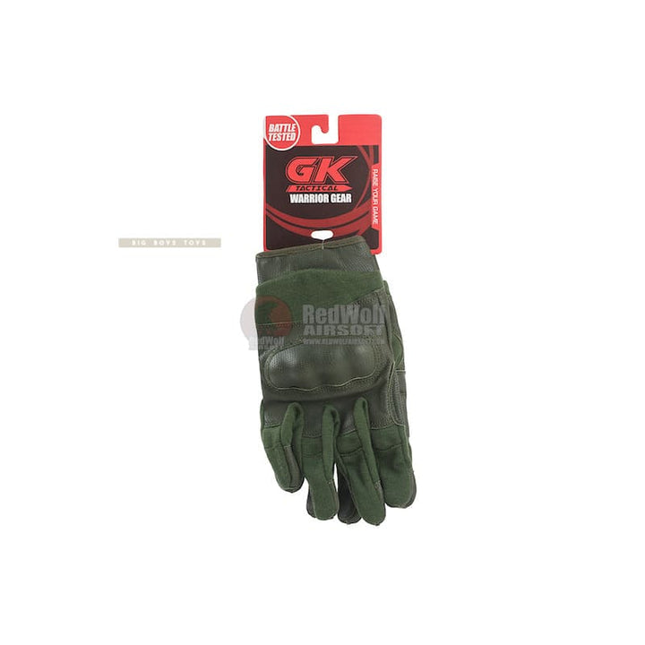 GK Tactical Battalion Gloves (S Size / OD) - Bang Bang Airsoft