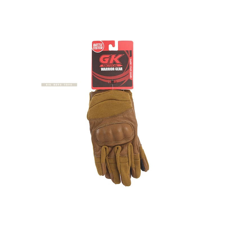 GK Tactical Battalion Gloves (S Size / TAN) - Bang Bang Airsoft