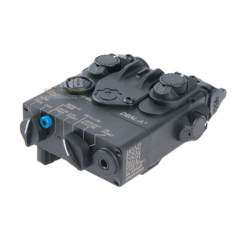 GK Tactical DBAL - 2 Laser Devices (Red Laser) - Black - Bang Bang Airsoft