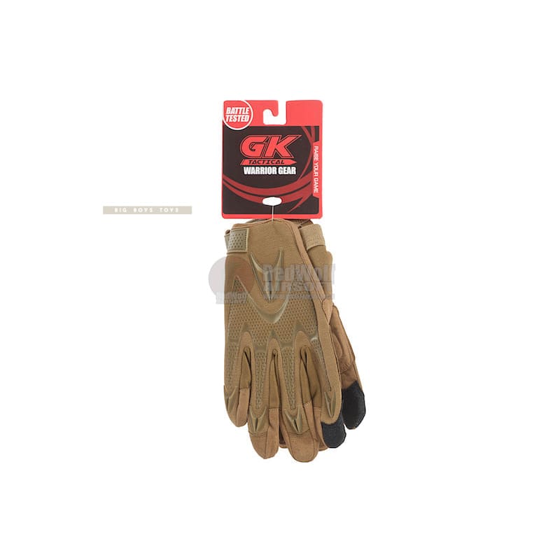 Gk tactical fast trigger gloves (xl size / tan) free