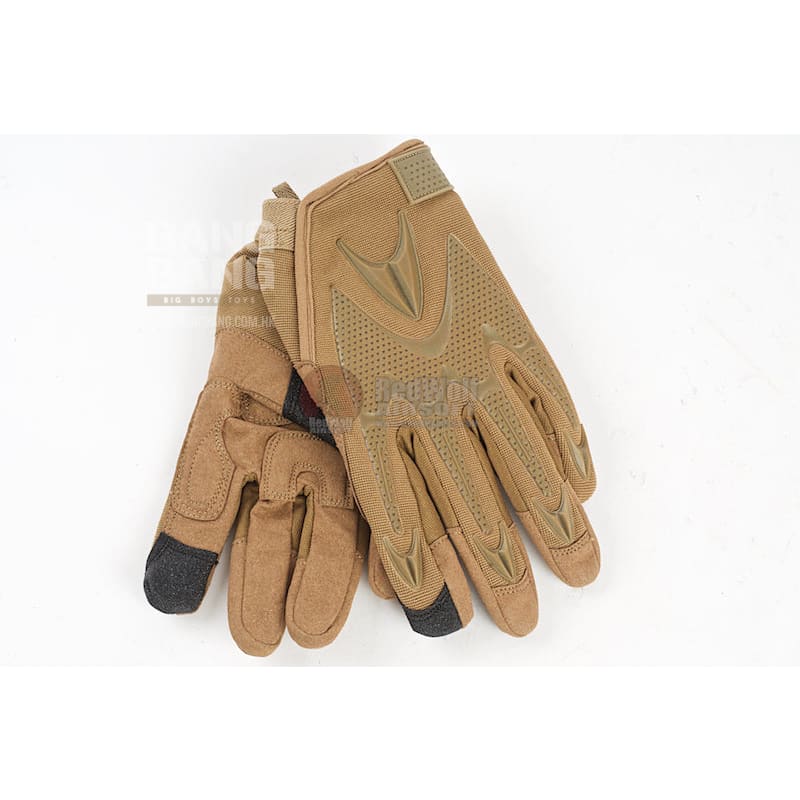 Gk tactical fast trigger gloves (xl size / tan) free