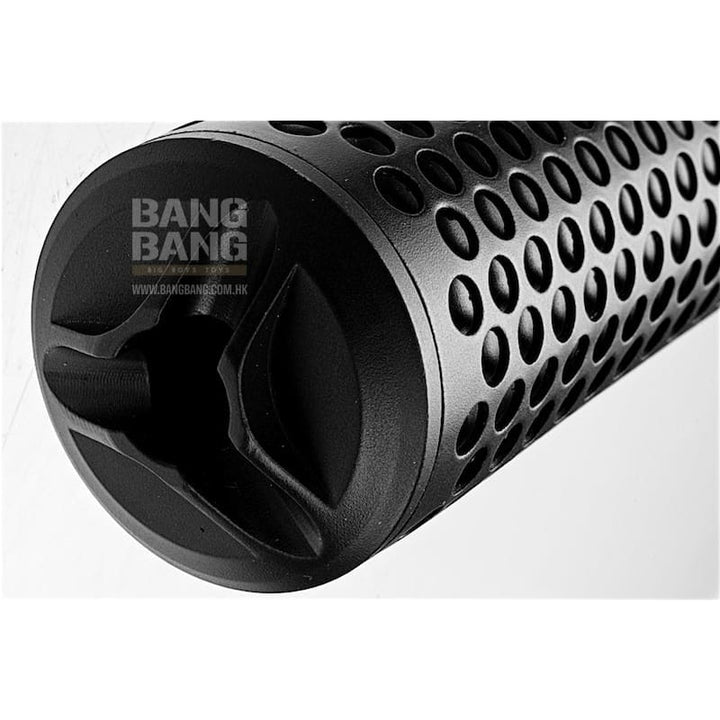 GK Tactical KAC QDC / CQB Suppressor (14mm CCW) - Black - Bang Bang Airsoft