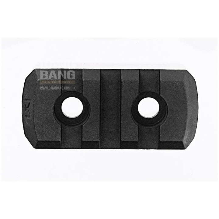 GK Tactical M - LOK Nylon 3 Picatinny Rail Sections (4pcs / Set) - Black - Bang Bang Airsoft