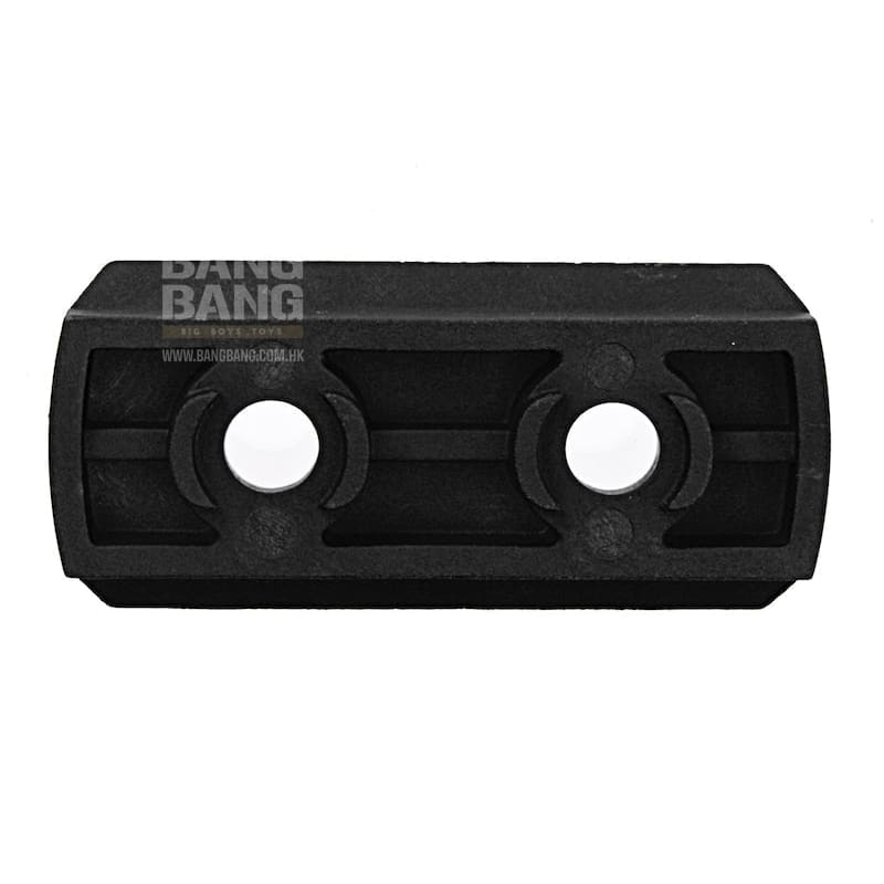 GK Tactical M - LOK Nylon 3 Picatinny Rail Sections (4pcs / Set) - Black - Bang Bang Airsoft
