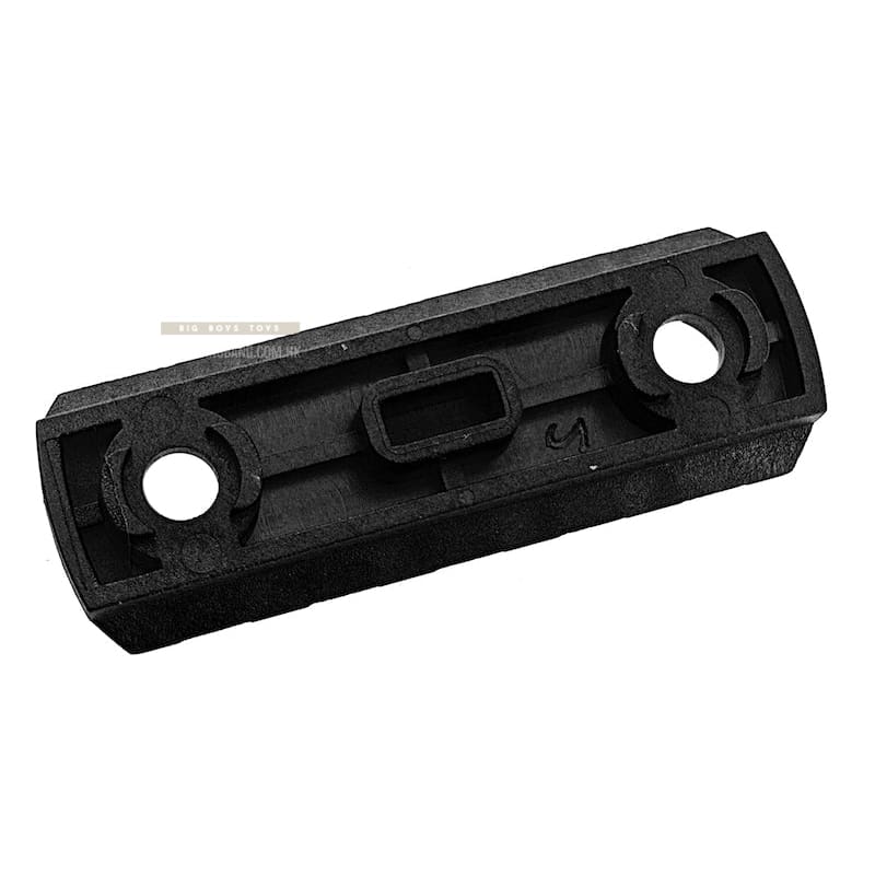 GK Tactical M - LOK Nylon 5 Picatinny Rail Sections (4pcs / Set) - Black - Bang Bang Airsoft