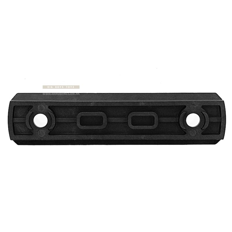 GK Tactical M - LOK Nylon 7 Picatinny Rail Sections (4pcs / Set) - Black - Bang Bang Airsoft
