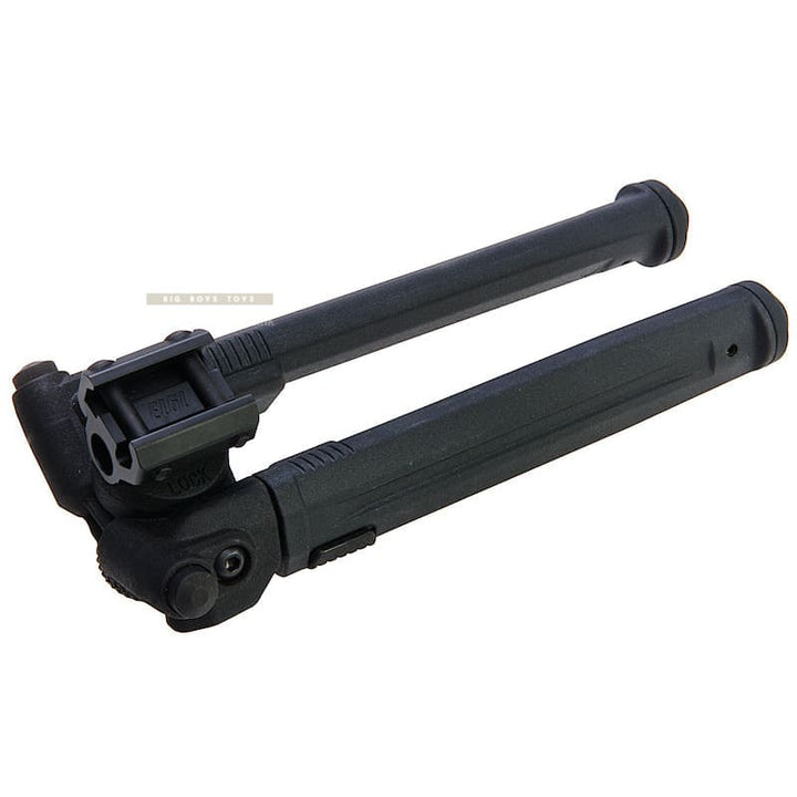 GK Tactical MG Style Adjustable Polymer Bipod for 1913 Picatinny Rail - BK - Bang Bang Airsoft