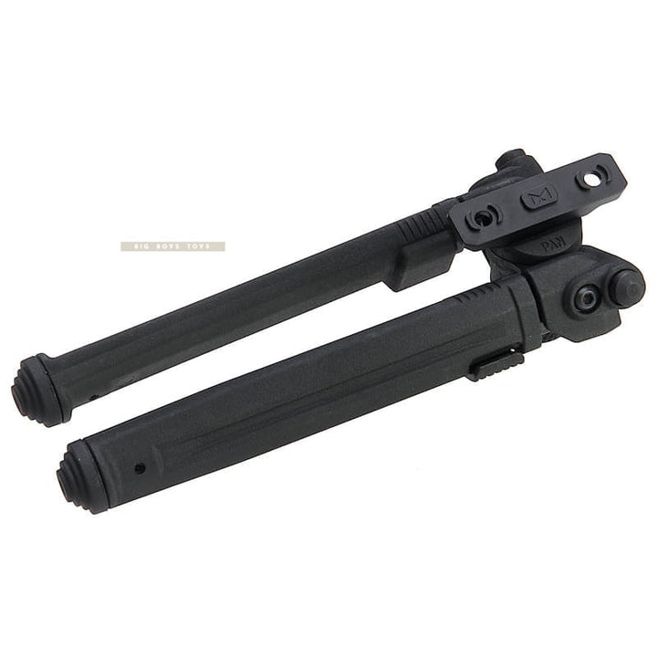 GK Tactical MG Style Adjustable Polymer Bipod for M - Lok - Black - Bang Bang Airsoft