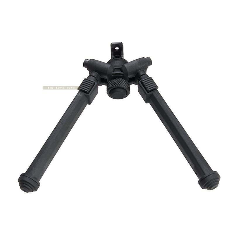 GK Tactical MG Style Adjustable Polymer Bipod for M - Lok - Black - Bang Bang Airsoft