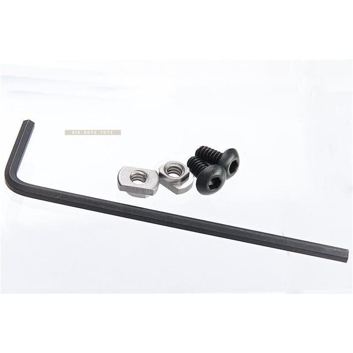 GK Tactical MG Style Adjustable Polymer Bipod for M - Lok - Black - Bang Bang Airsoft
