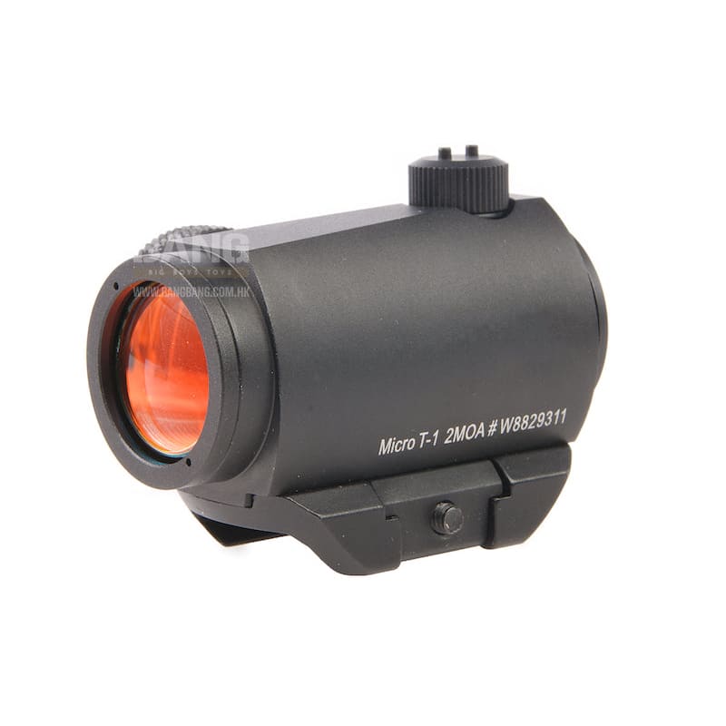 GK Tactical Micro T1 Red Dot w/ Picatinny Mount - Black - Bang Bang Airsoft