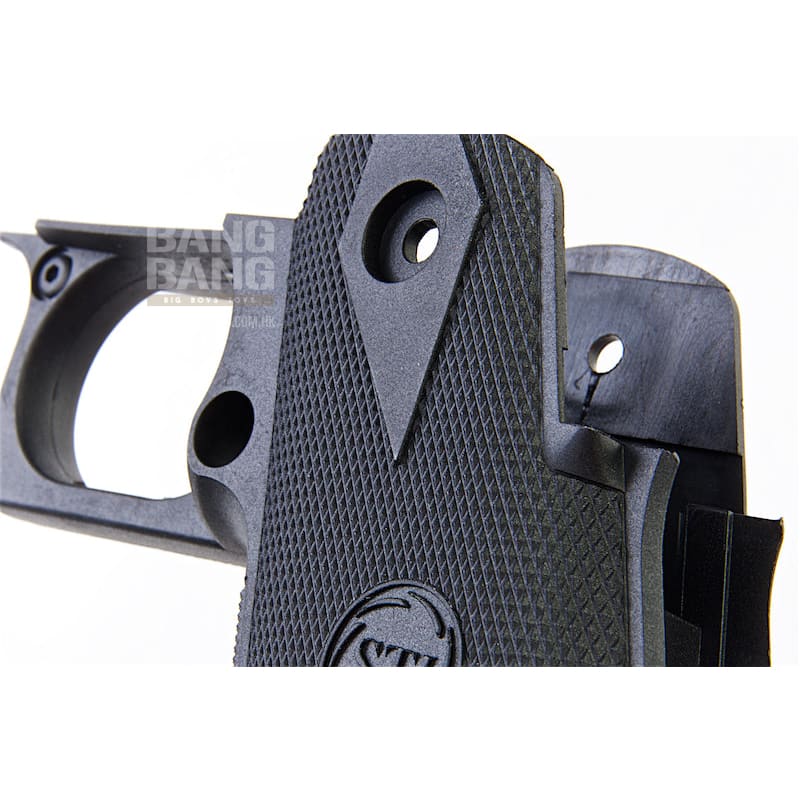 GK Tactical Nylon Grips for Tokyo Marui Hi - Capa GBB Series - Black - Bang Bang Airsoft