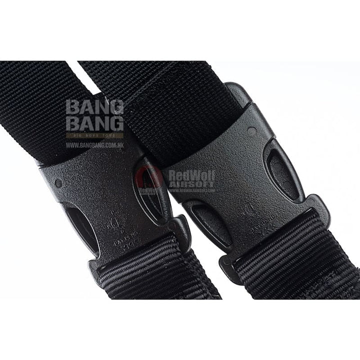 GK Tactical Single Point QD Bungee Sling - Black - Bang Bang Airsoft