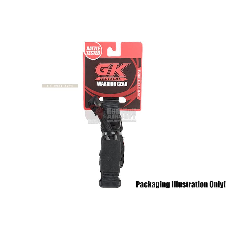 GK Tactical Single Point QD Bungee Sling - Black - Bang Bang Airsoft