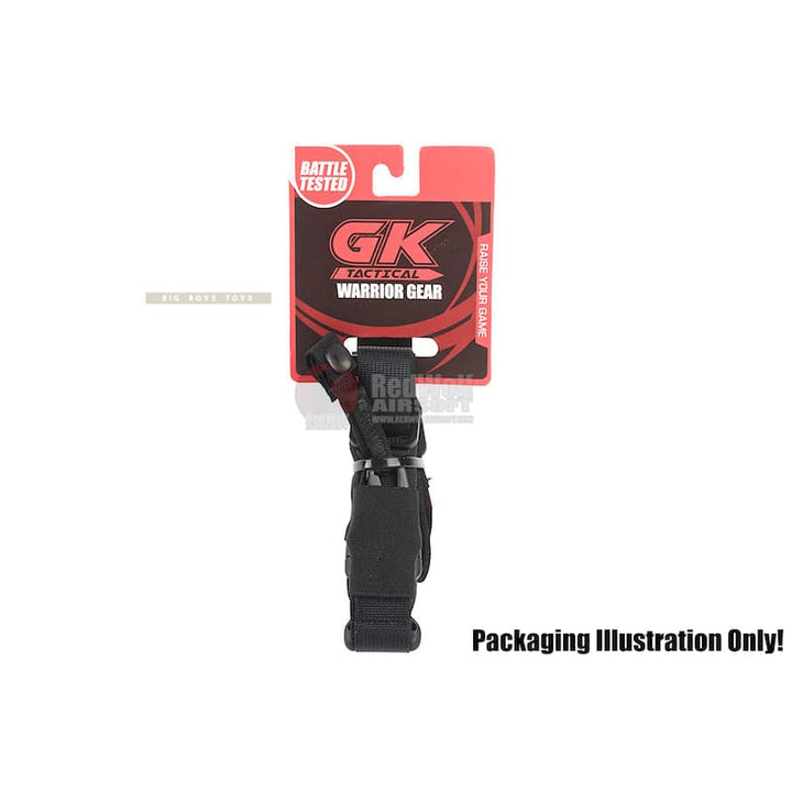GK Tactical Single Point QD Bungee Sling - Black - Bang Bang Airsoft