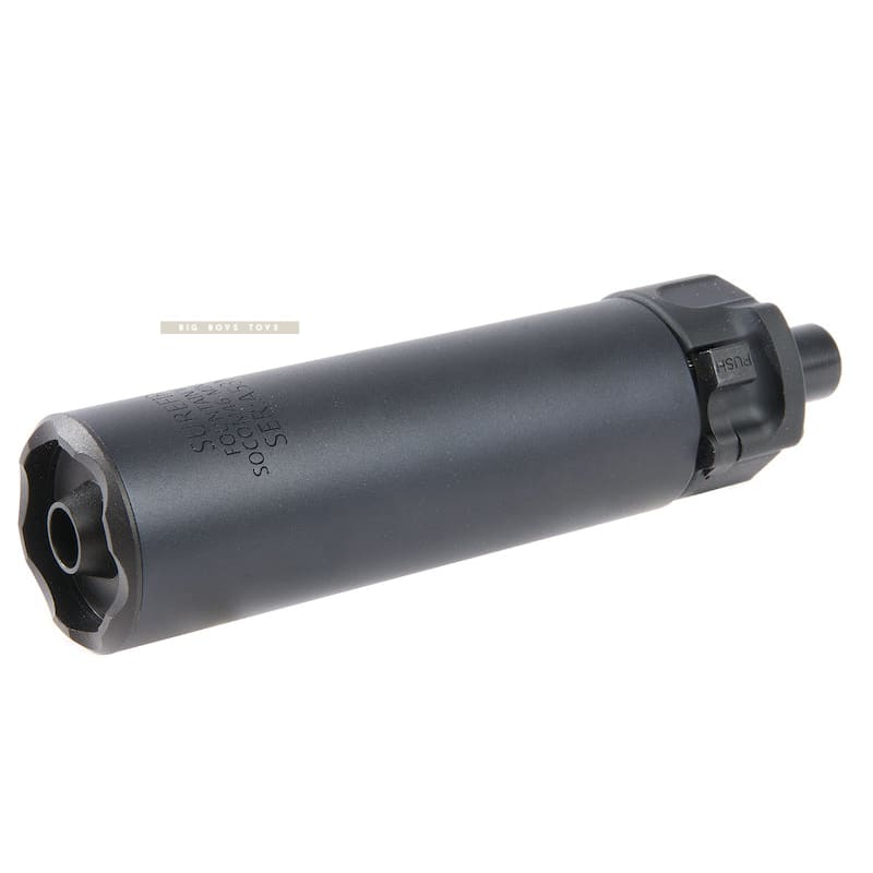 GK Tactical SOCOM46 - Mini Silencer for Umarex (KWA / VFC) MP7 AEG / GBB - Black - Bang Bang Airsoft