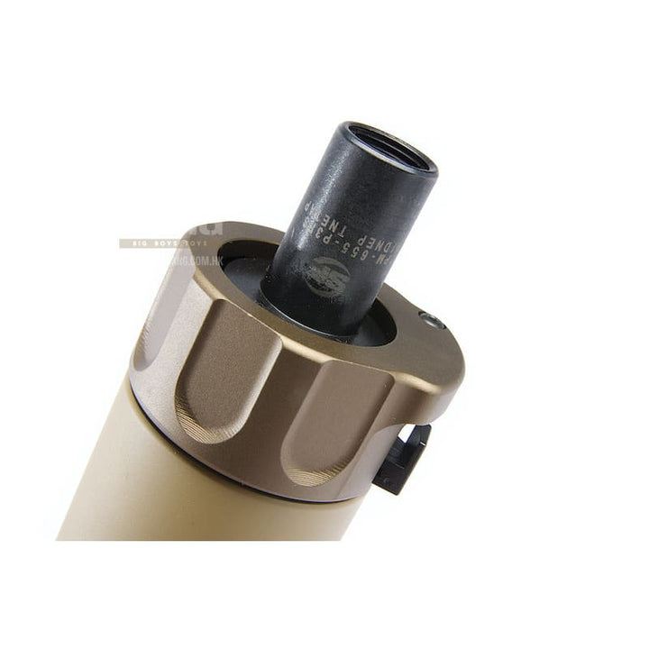 GK Tactical SOCOM46 - Mini Silencer for Umarex (KWA / VFC) MP7 AEG / GBB - TAN - Bang Bang Airsoft
