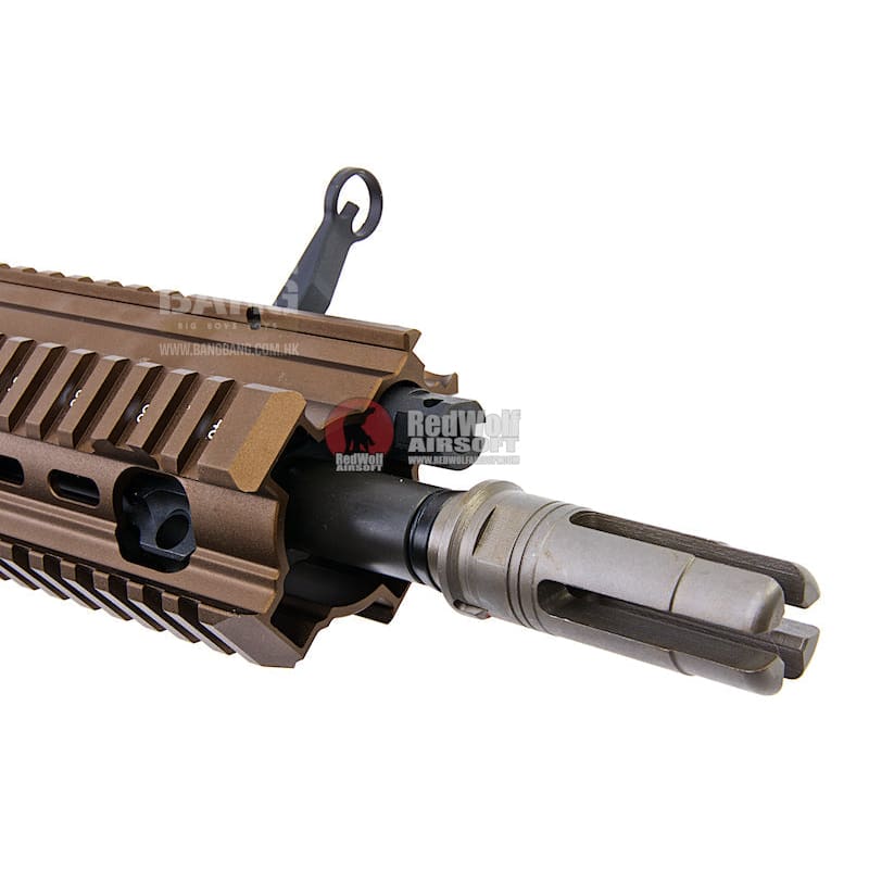 GK Tactical SOCOM556 Mini 2 Suppressor (14mm CCW) - Black - Bang Bang Airsoft