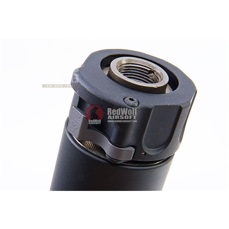 GK Tactical SOCOM556 Mini 2 Suppressor (14mm CCW) - Black - Bang Bang Airsoft