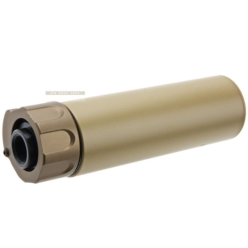 GK Tactical SOCOM556 Mini 2 Suppressor (14mm CCW) - TAN - Bang Bang Airsoft