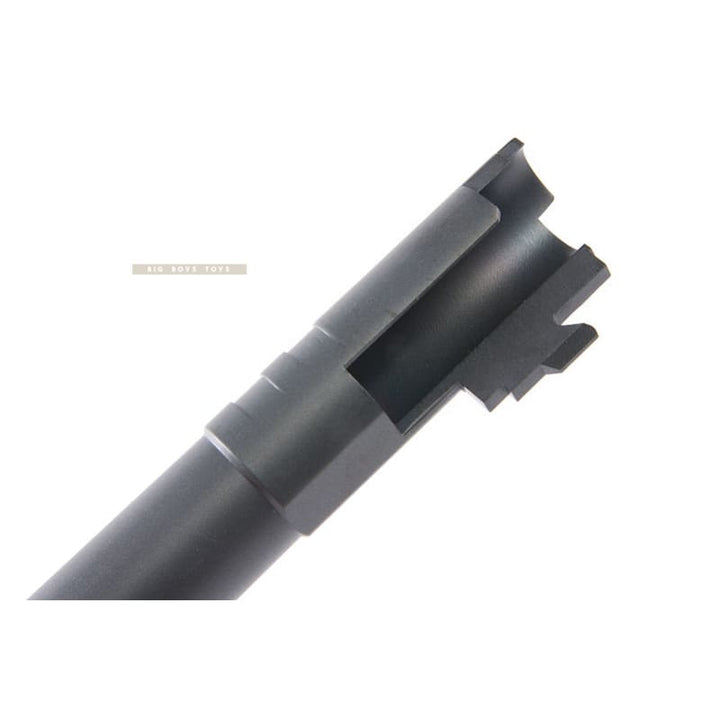 GK Tactical Stainless Steel Outer Barrel for Tokyo Marui Hi - Capa 5.1 GBB - Black - Bang Bang Airsoft