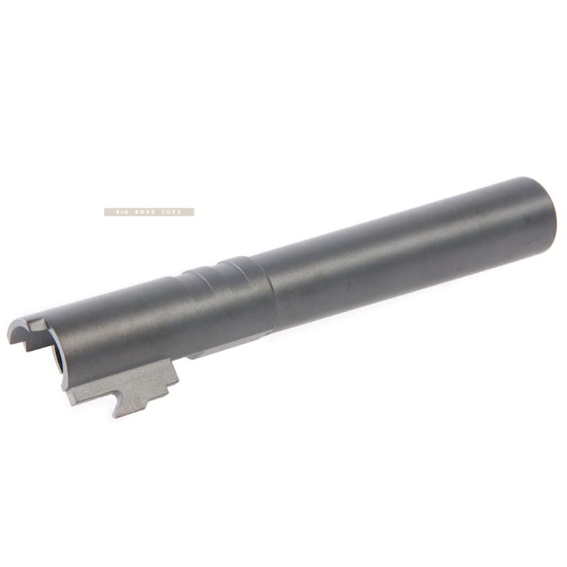 GK Tactical Stainless Steel Outer Barrel for Tokyo Marui Hi - Capa 5.1 GBB - Black - Bang Bang Airsoft