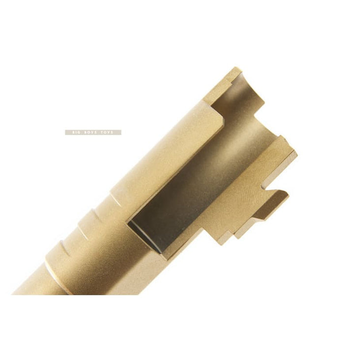GK Tactical Stainless Steel Outer Barrel for Tokyo Marui Hi - Capa 5.1 GBB - Gold - Bang Bang Airsoft