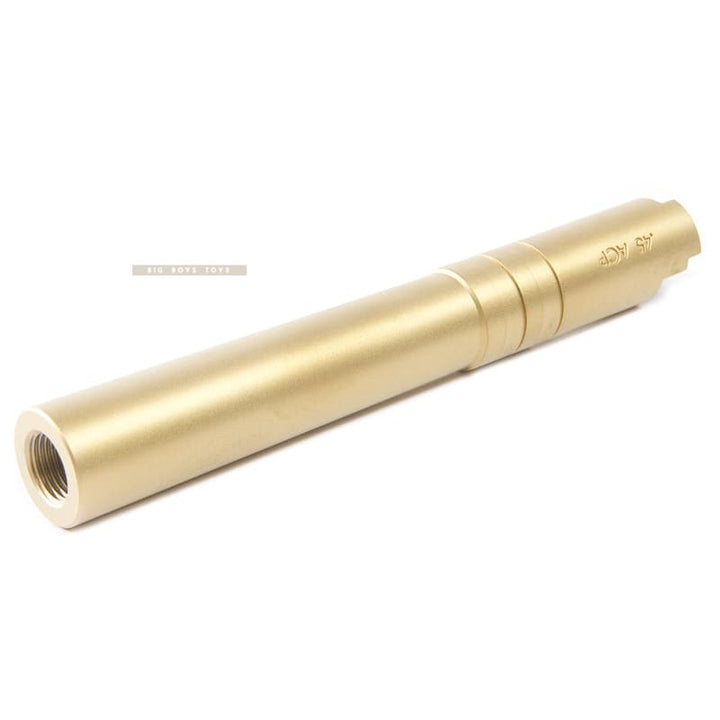 GK Tactical Stainless Steel Outer Barrel for Tokyo Marui Hi - Capa 5.1 GBB - Gold - Bang Bang Airsoft