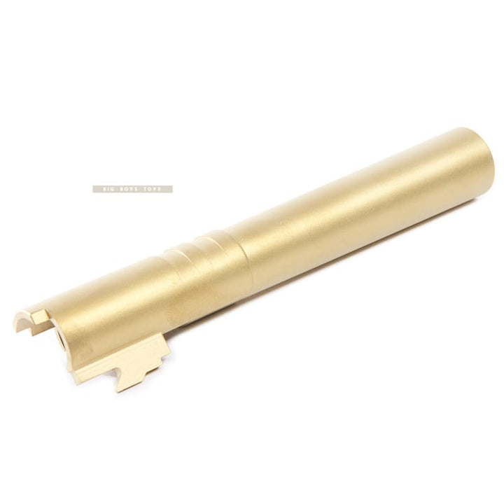 GK Tactical Stainless Steel Outer Barrel for Tokyo Marui Hi - Capa 5.1 GBB - Gold - Bang Bang Airsoft