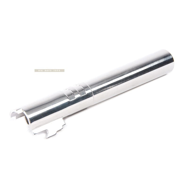 GK Tactical Stainless Steel Outer Barrel for Tokyo Marui Hi - Capa 5.1 GBB - Silver - Bang Bang Airsoft